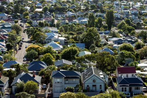 Ena od sosesk v predmestju Aucklanda. | Foto: 