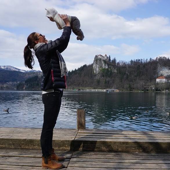 Katja Višnar še vedno zelo rada pride domov. | Foto: 