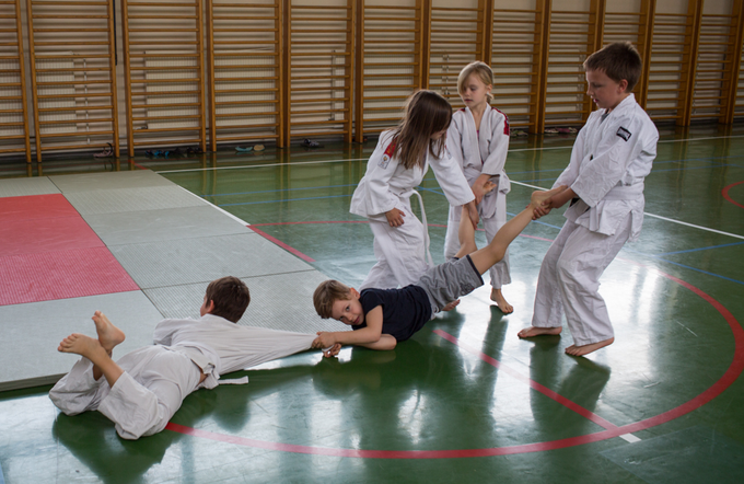 Otroka lahko k uricam juda vpišete že pri štirih letih. Tam se bo najprej naučil osnov juda, osnov reda, discipline in spoštovanja. | Foto: Klemen Korenjak