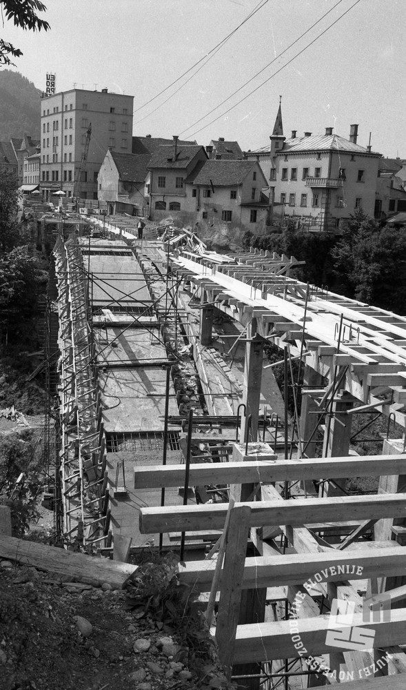 Kranj, 1. julij 1961. | Foto: Lojze Jerala, hrani: Muzej novejše zgodovine Slovenije