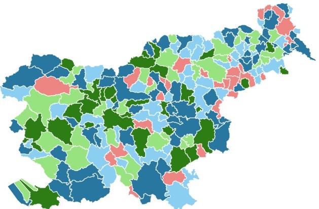 občine, občina, infografika | Foto: 