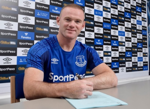 Wayne Rooney je v prejšnji sezoni osvojil evropsko ligo z Manchester Unitedom. Če bo želel ubraniti naslov, bo moral najprej z Evertonom izločiti Hajduk. | Foto: 