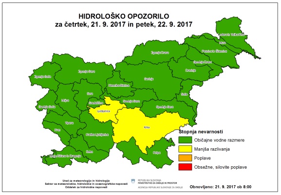 hidrološko | Foto: Arso