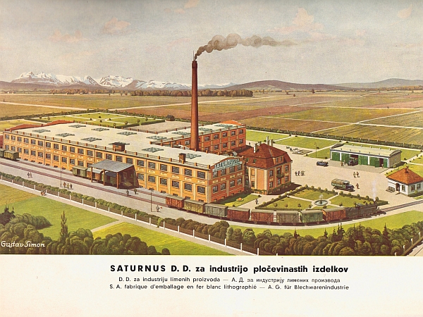 Po prvi svetovni vojni je zraslo veliko tovarn. Ena od teh je leta 1921 v Ljubljani ustanovljena družba Saturnus, ki je leta 1948 začela izdelovati svetlobno opremo za avtomobilsko industrijo.  | Foto: Hella Saturnus Slovenija