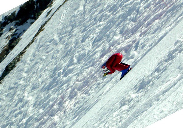 Brezavšček je lastnik slovenskega hitrostnega rekorda v smučanju. V Les Arcsu v Franciji je leta 2002 smučal s hitrostjo 240,16 kilometra na uro. | Foto: Osebni arhiv