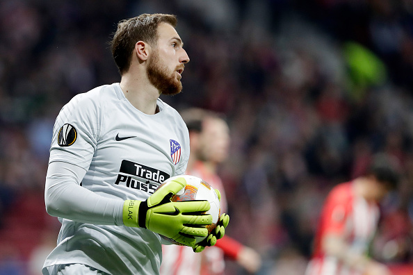 Jan Oblak je tretjič v tej sezoni v la ligi ohranil mrežo nedotaknjeno. Na polovici tekem. | Foto: Getty Images