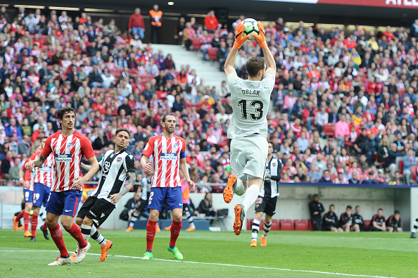 Jan Oblak je tudi na tekmi proti Levanteju svoje delo opravil brezhibno. | Foto: Getty Images