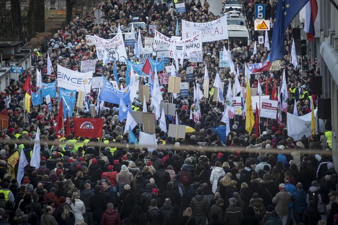 splošna stavka javnega sektorja | Foto: Bojan Puhek