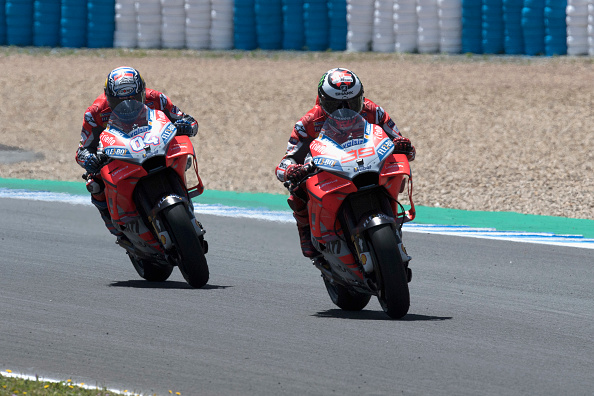 Andrea Dovizioso (levo) in Jorge Lorenzo (desno) | Foto: Guliverimage/Getty Images