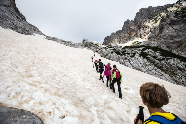 Projekt se je končal to soboto z vzponom na Triglav in stand-up nastopom na Poletni muzejski noči pred Slovenskim planinskim muzejem v Mojstrani. | Foto: Boštjan Selinšek, Plankton media