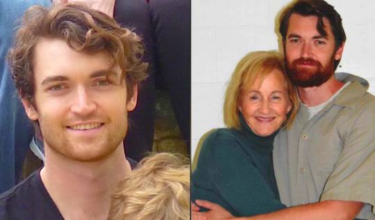 Ross Ulbricht z mamo Lyn, ki si je dolga leta prizadevala za omilitev kazni za svojega sina. Obsojen je bil namreč na kar pet zapornih kazni, ki jih je prestajal sočasno, med drugim tudi na dve dosmrtni brez možnosti predčasnega pogojnega izpusta, kar je pomenilo, da bi umrl v zaporu.  | Foto: freeross.org