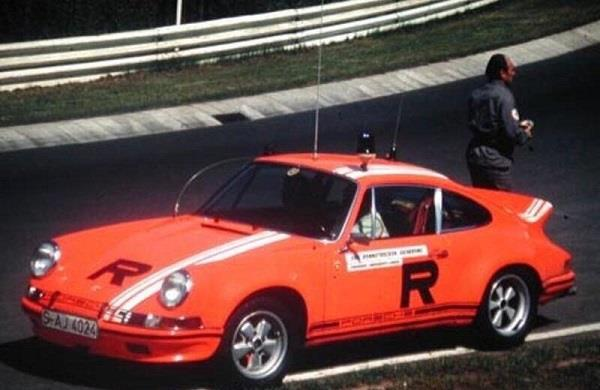 Odzivni čas reševalne flote ONS-Staffel je bil pod tridesetimi sekundami. | Foto: Porsche