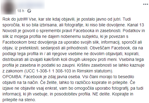 Rok do jutri, Facebook prevara | Foto: Matic Tomšič