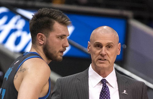 Luka Dončić Rick Carlisle | Foto: Reuters