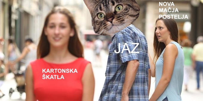 Distracted boyfriend | Foto: Matic Tomšič