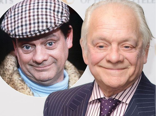 Sir David Jason kot Del Boy in danes | Foto: Instagram & Imdb