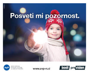 Poskrbite, da vas bodo ostali udeleženci v prometu pravočasno opazili. Bodite vidni! | Foto: 