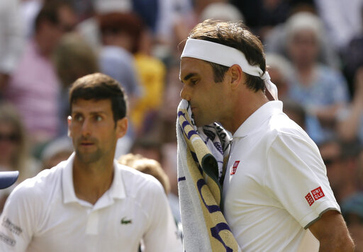 Roger Federer in Novak Đoković sta odigrala 50 medsebojnih dvobojev. | Foto: Guliverimage/Vladimir Fedorenko