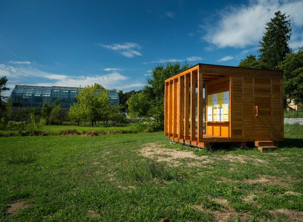 Mestni čebelnjak pri Botaničnem vrtu Univerze v Ljubljani. | Foto: ipop.si