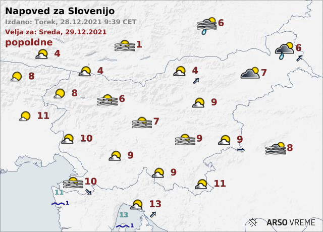 res | Foto: ARSO Meteo