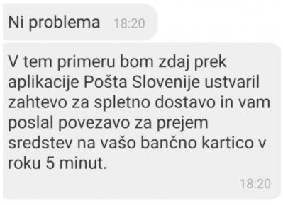 Goljufi z vami klepetajo in tako imate občutek, da je spletno mesto verodostojno.  | Foto: SI-CERT