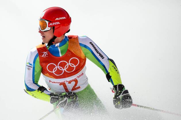 Na zadnjih ZOI v Južni Koreji je leseno medaljo osvojil tudi Žan Kranjec. | Foto: Guliverimage/Vladimir Fedorenko