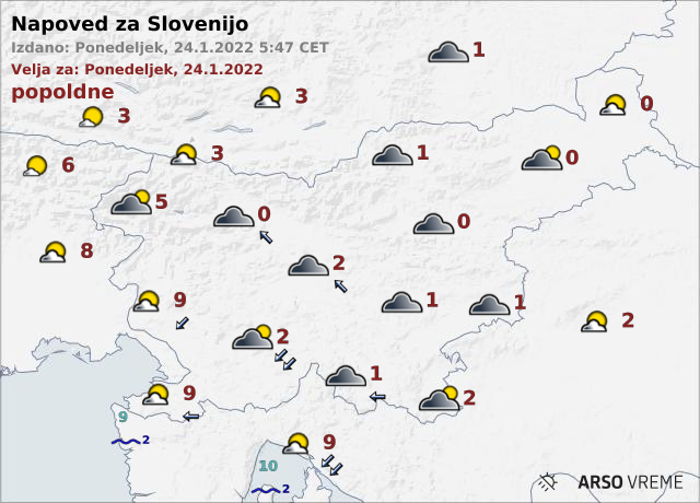 ars | Foto: ARSO Meteo