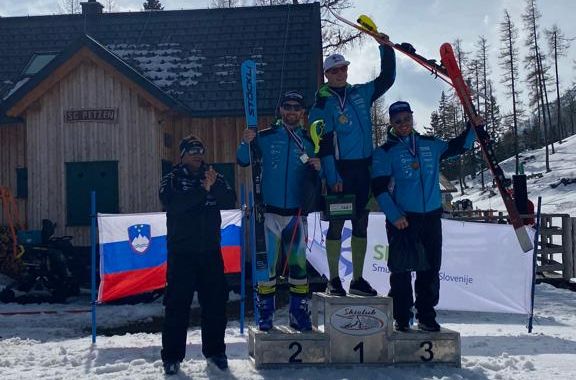 Mladinec Rok Ažnoh je državni prvak v kombinaciji. | Foto: SloSki