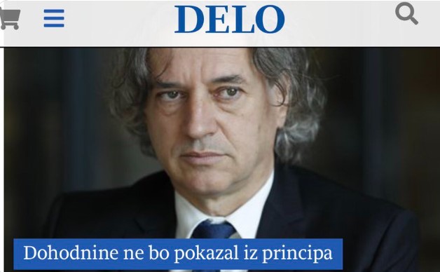 Golob, iz principa, Delo | Foto: DELO