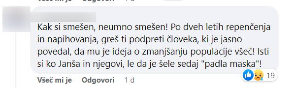 Marko Potrč Komentarji | Foto: Facebook / Posnetek zaslona