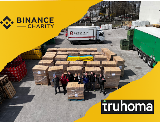 Truhoma_Binance charity + Truhoma | Foto: 