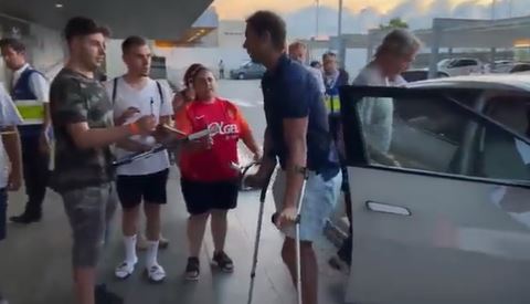 Rafael Nadal ima doma že prve terapije. | Foto: 