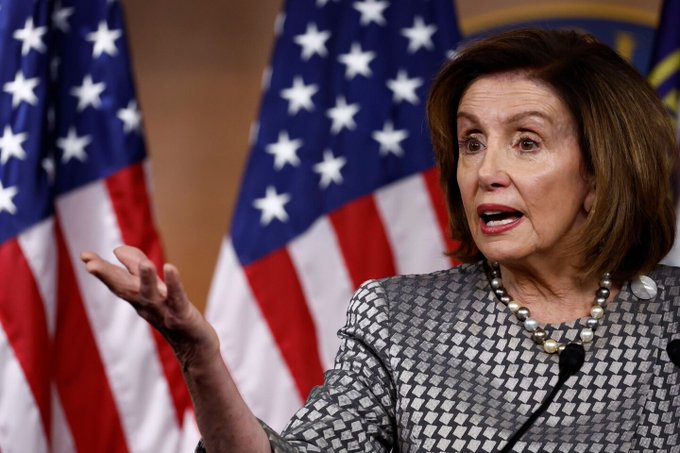 Tudi ena od najvplivnejših demokratk, nekdanja predsednica spodnjega doma ameriškega kongresa Nancy Pelosi, dvomi v možnost Bidnove zmage proti Donaldu Trumpu. | Foto: Twitter/Daily Loud