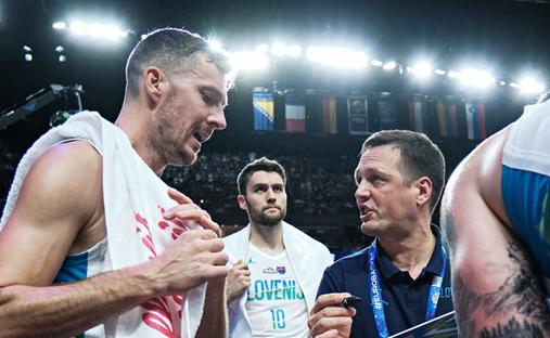 Goran Dragić in Aleksander Sekulić | Foto: FIBA