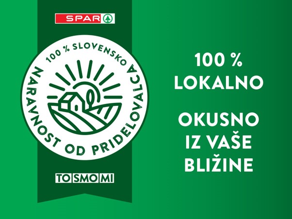 Spar v okviru projekta To smo mi podpira lokalne dobavitelje in kupcem ponuja domačo kakovost. | Foto: 