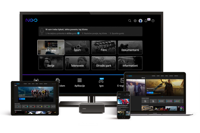 NEO platfoma Telekoma Slovenije za enkrat edina v Sloveniji omogoča ciljano TV-oglaševanje v funkciji ogleda za nazaj. | Foto: Telekom Slovenije