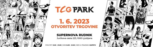 1. junija se odpira nova specializirana trgovina TCG Park. Ste pripravljeni na srečanje s svojimi junaki? | Foto: Red Orbit d.o.o.