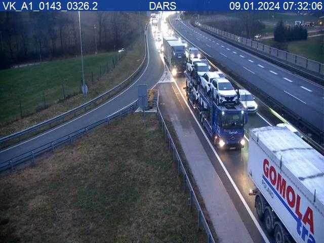 A1/E57, Maribor–Ljubljana, priključek Krtina | Foto: DARS