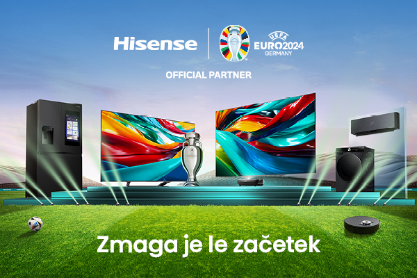 Hisense predstavlja kampanjo Zmaga je le začetek | Foto: Hisense