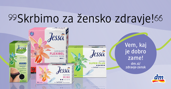 Zdravje zensk Jessa | Foto: DM DROGERIE MARKT D.O.O.