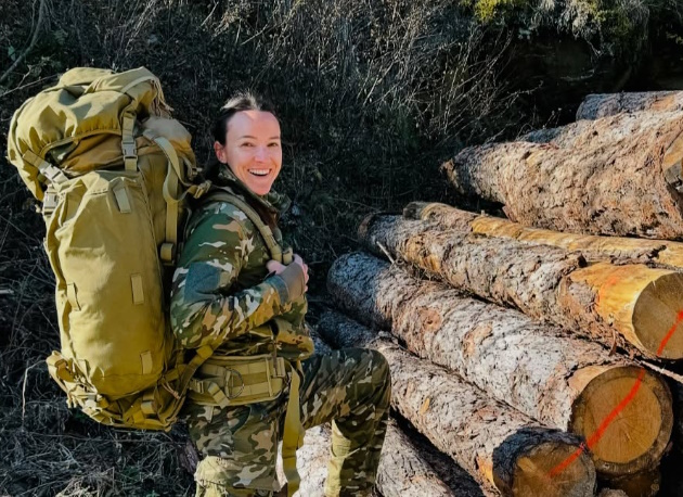 Anja Osterman je zaposlena v slovenski vojski in na račun tega lahko nemoteno trenira. | Foto: Osebni arhiv