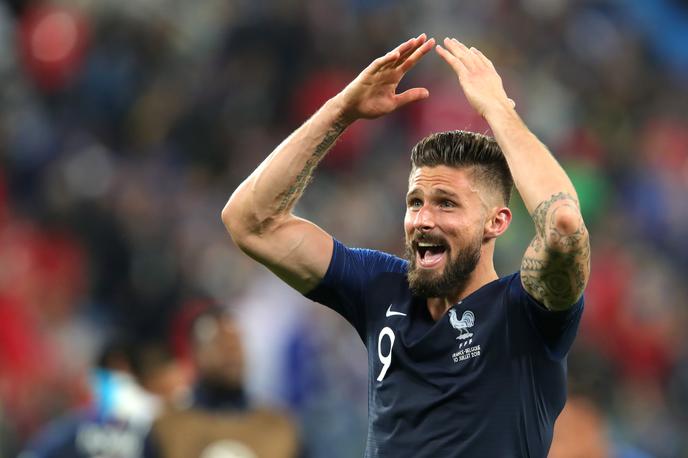 Olivier Giroud | Olivier Giroud je leta 2018 s Francijo osvojil naslov svetovnega prvaka. | Foto Getty Images