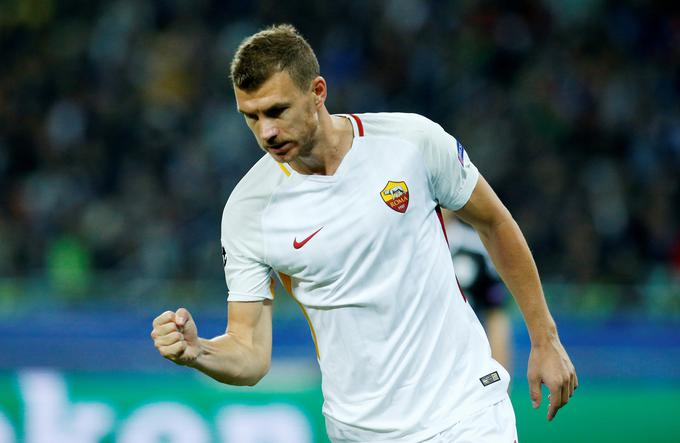 Edin Džeko (Roma) že ima izkušnje z igranjem v Angliji. | Foto: Reuters