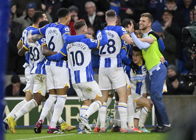 Brighton je povsem nadigral razglašeni Liverpool. | Foto: Reuters