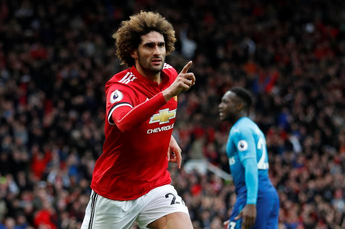 Manchester United Arsenal Fellaini | Foto Reuters