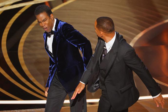 Will Smith Chris Rock Jada | Zaradi klofute, ki jo je Smith podelil Rocku, so mu prepovedali udeležbo na podelitvi oskarjev naslednjih deset let. | Foto Reuters