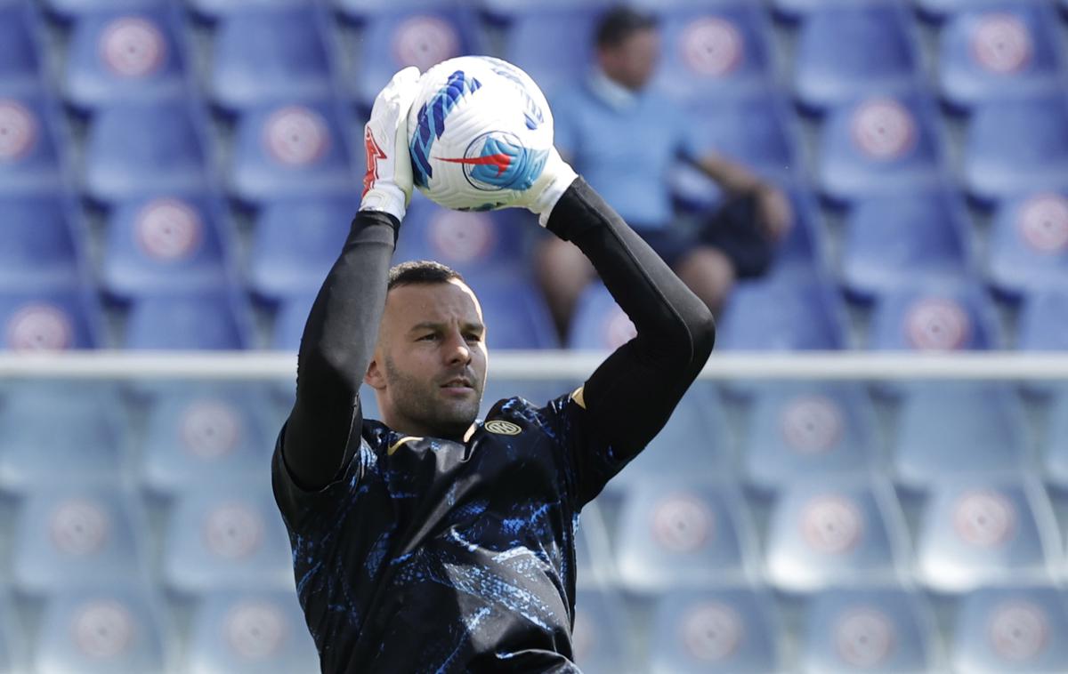 Samir Handanović | Samir Handanović je z Interjem vknjižil remi. | Foto Reuters