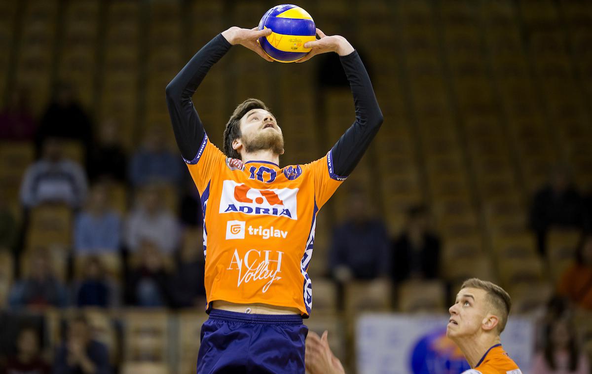 Jan Brulec | Odbojkarji ACH Volleyja so pričakovano zmagali. | Foto Urban Urbanc/Sportida