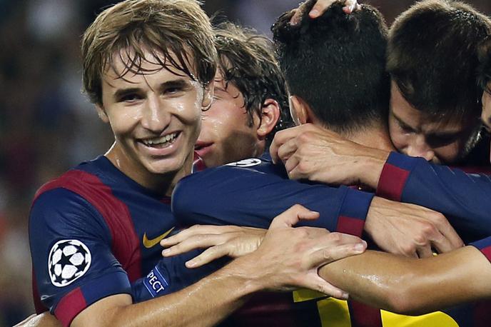 Sergi Samper | Sergi Samper je v dresu Barcelone debitiral v sezoni 2014/15 na tekmi lige prvakov proti Apoelu iz Nikozije. | Foto Reuters