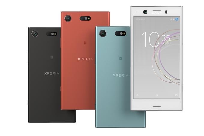 Z drugimi besedami: to pomeni, da je Sony Xperia XZ1 Compact približno enako hiter kot nekateri najboljši letošnji pametni telefoni - Samsung Galaxy S8 in Galaxy Note 8, HTC U11, Sony Xperia XZ Premium, OnePlus 5. Kupcem je na voljo v teh štirih barvah. | Foto: Sony Mobile